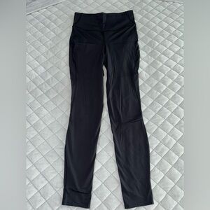 Lululemon Size 6 Fast and Free High-Rise Tight Black